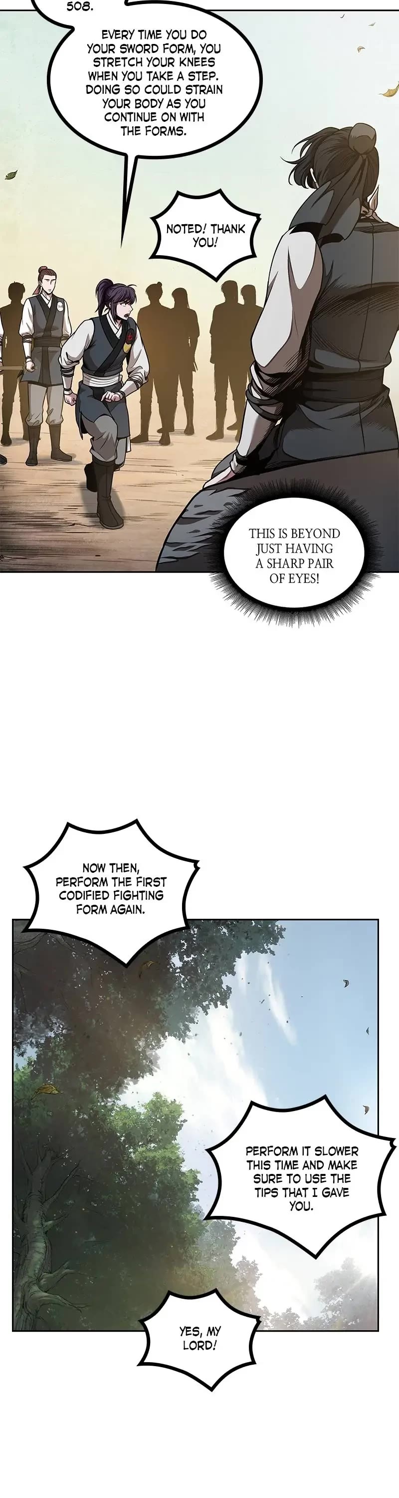 Nano Machine Chapter 62 page 11 - Chapter 62: 24. The Six Swords (1)