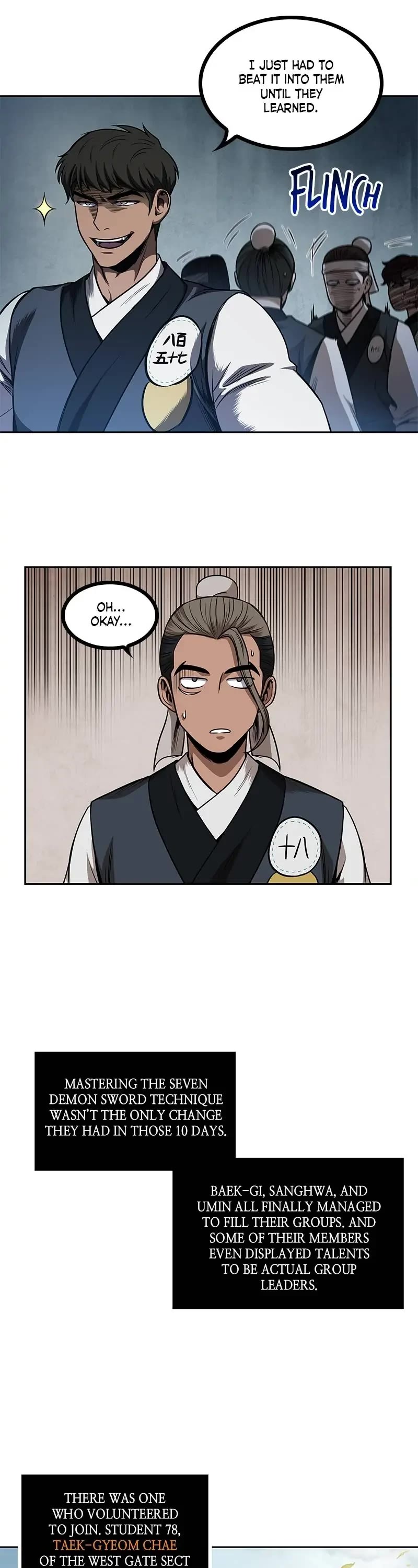 Nano Machine Chapter 62 page 18 - Chapter 62: 24. The Six Swords (1)