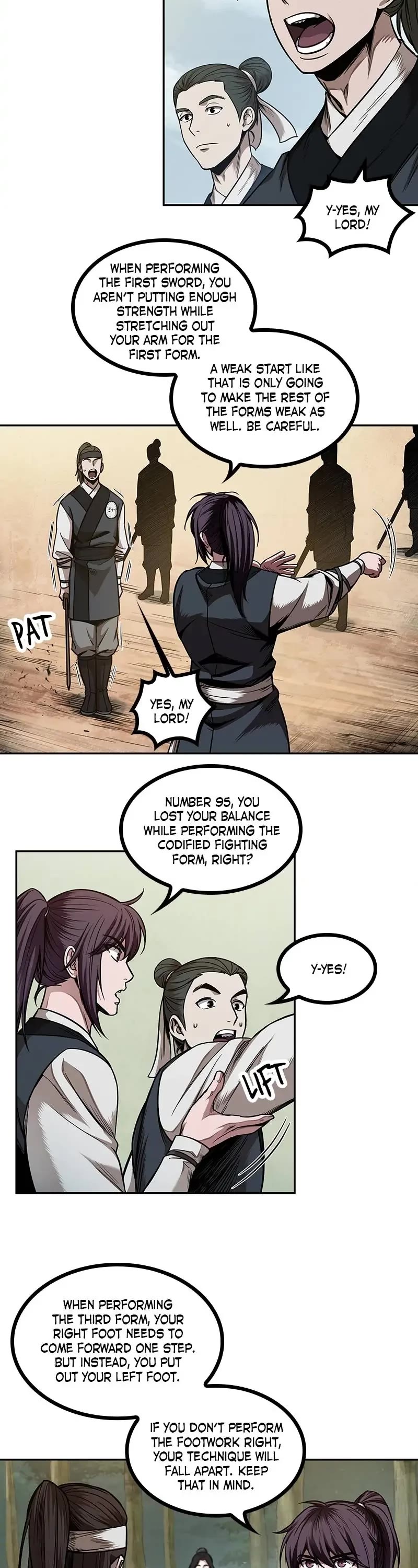 Nano Machine Chapter 62 page 8 - Chapter 62: 24. The Six Swords (1)