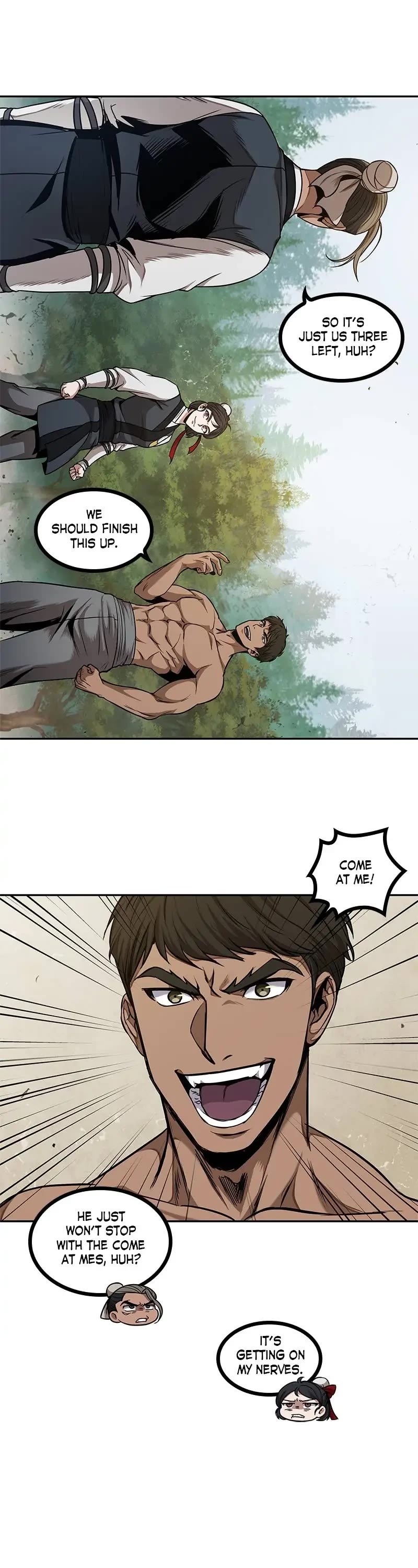 Nano Machine Chapter 63 page 21 - Chapter 63: 24. The Six Swords (2)