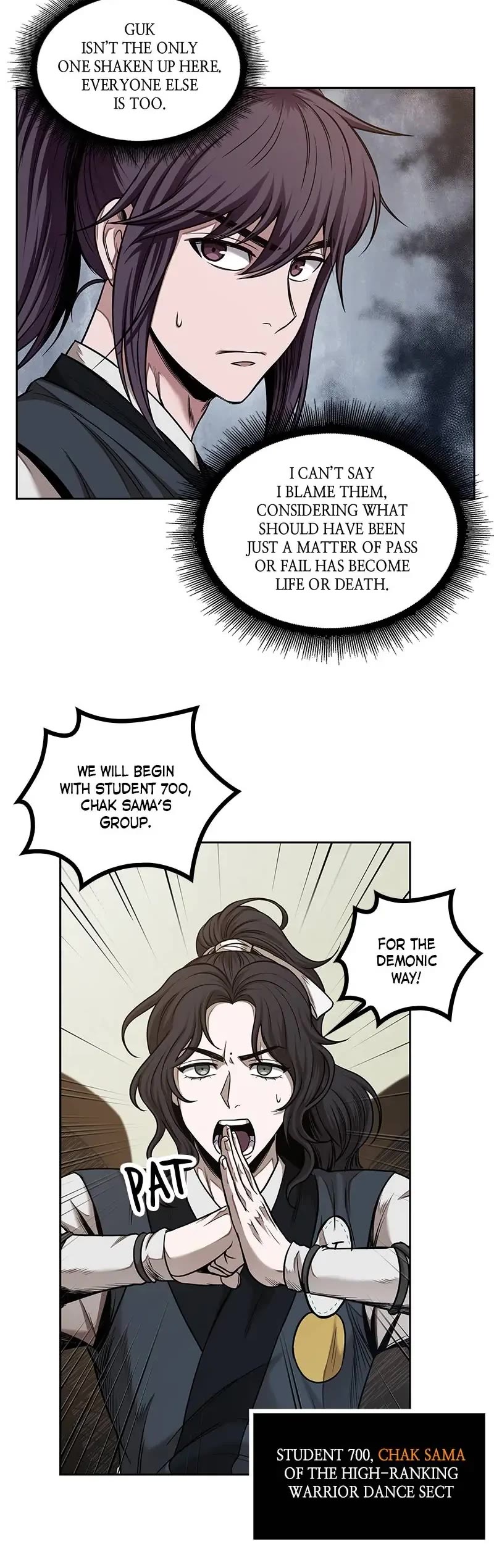 Nano Machine Chapter 64 page 10 - Chapter 64: 25. The Perilous Third Examination (1)