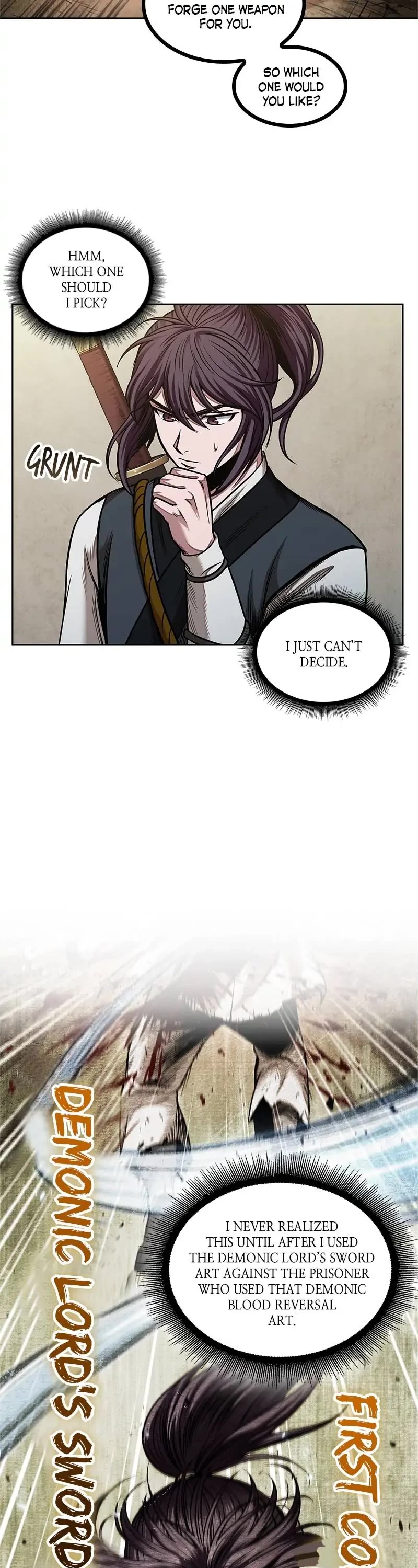 Nano Machine Chapter 68 page 31 - Chapter 68: 27. Examination Qualifications (1)