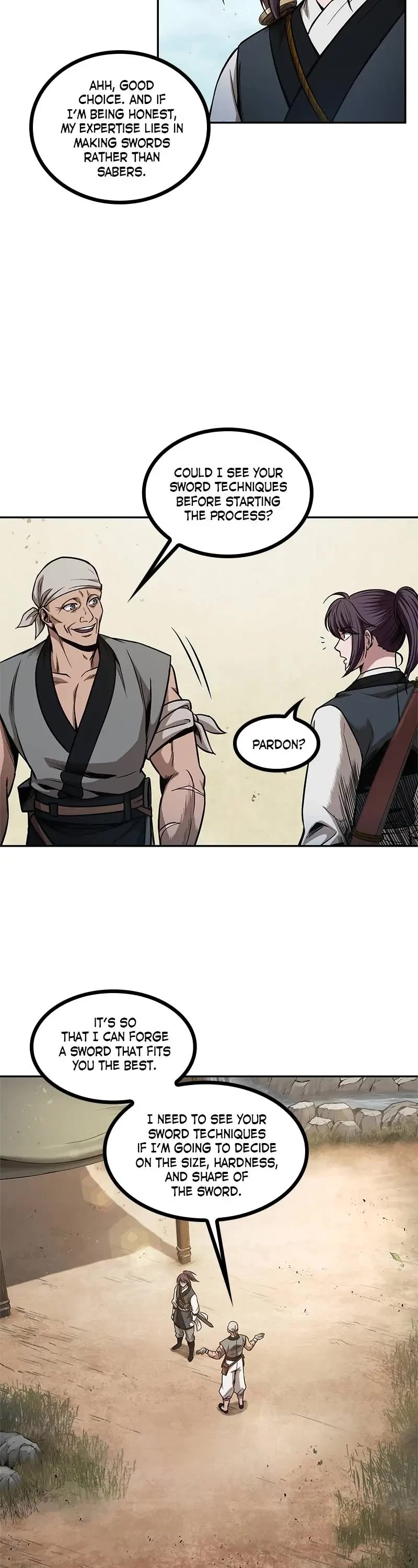 Nano Machine Chapter 68 page 33 - Chapter 68: 27. Examination Qualifications (1)