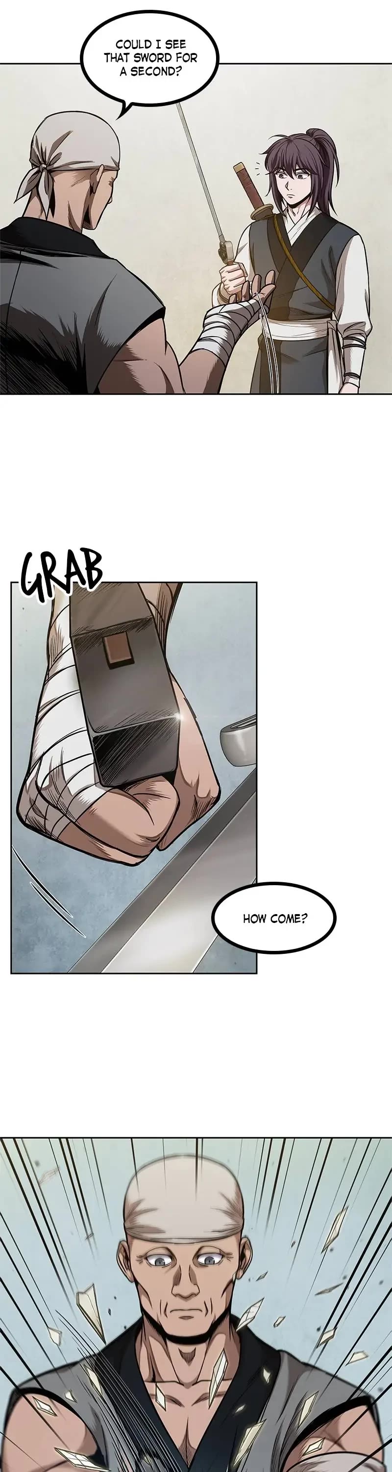Nano Machine Chapter 69 page 2 - Chapter 69: 27. Examination Qualifications (2)