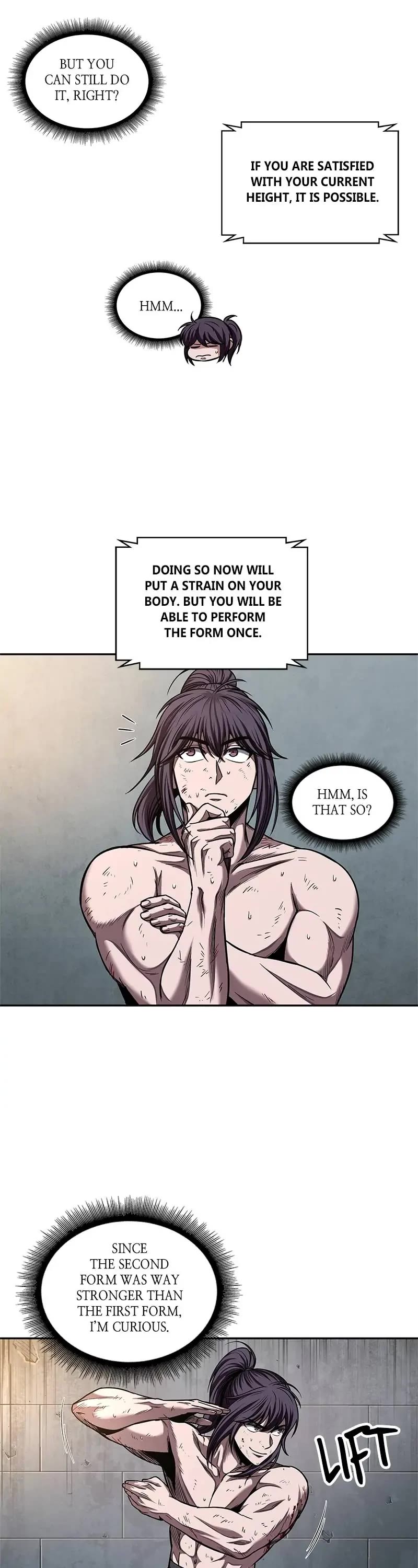 Nano Machine Chapter 69 page 27 - Chapter 69: 27. Examination Qualifications (2)