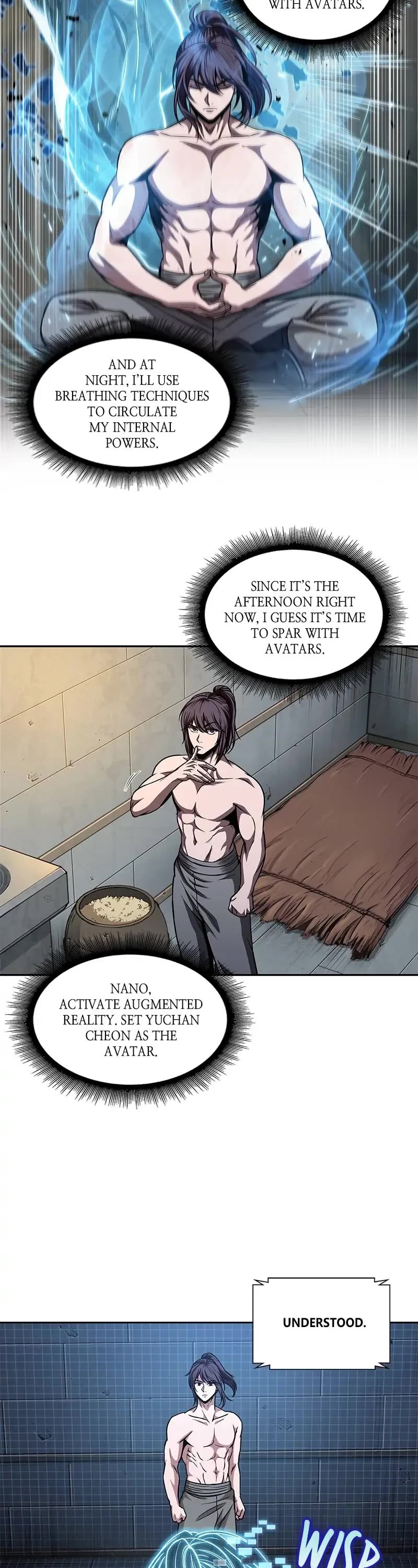 Nano Machine Chapter 71 page 18 - Chapter 71: 28. Isolation Training (2)