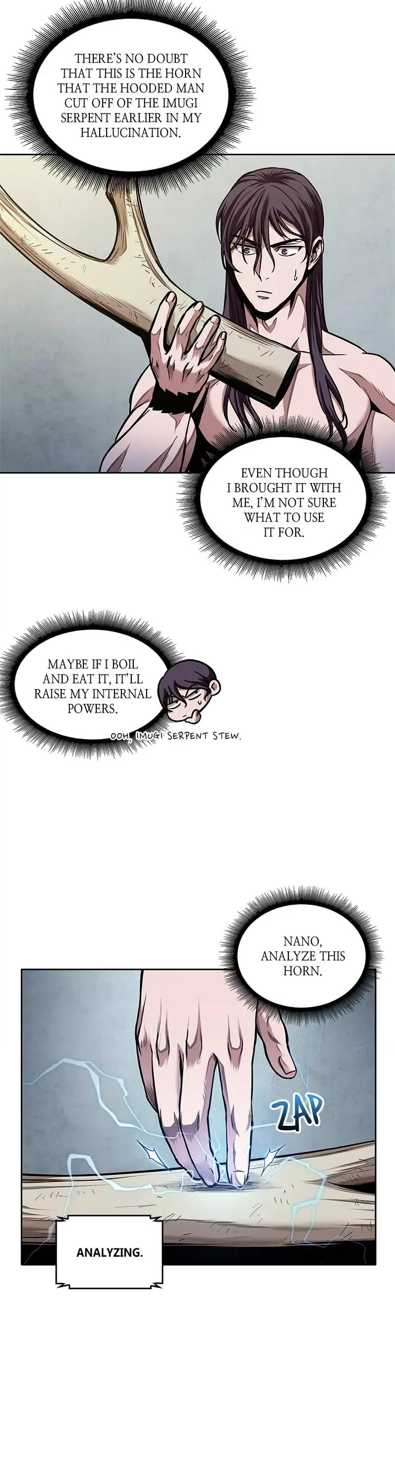 Nano Machine Chapter 77 page 22 - Chapter 77: 31. Perfecting the Demonic Lord's Sword Art (1)