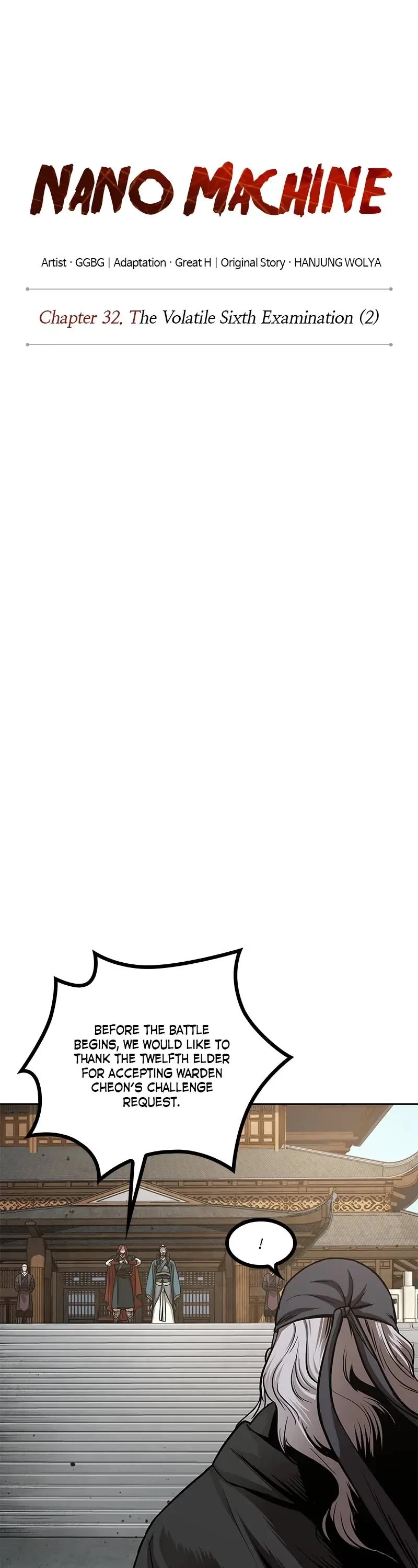 Nano Machine Chapter 80 page 8 - Chapter 80: 32. The Volatile Sixth Examination (2)
