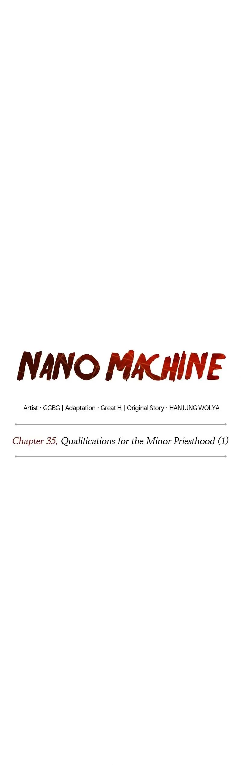 Nano Machine Chapter 87 page 4 - Chapter 87: 35. Qualifications for the Minor Priesthood (1)