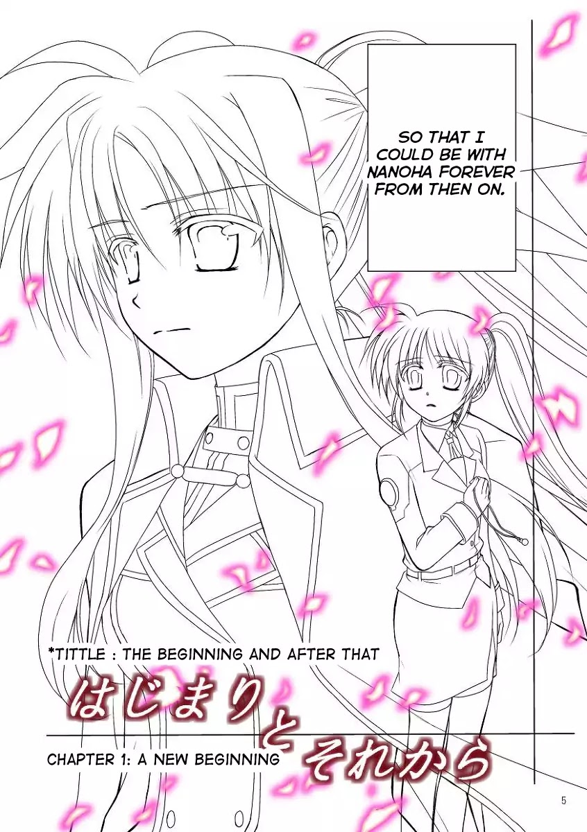 Nanoha dj: The Beginning And After That Chapter 1 page 3 - Chapter 1: A New Beginning