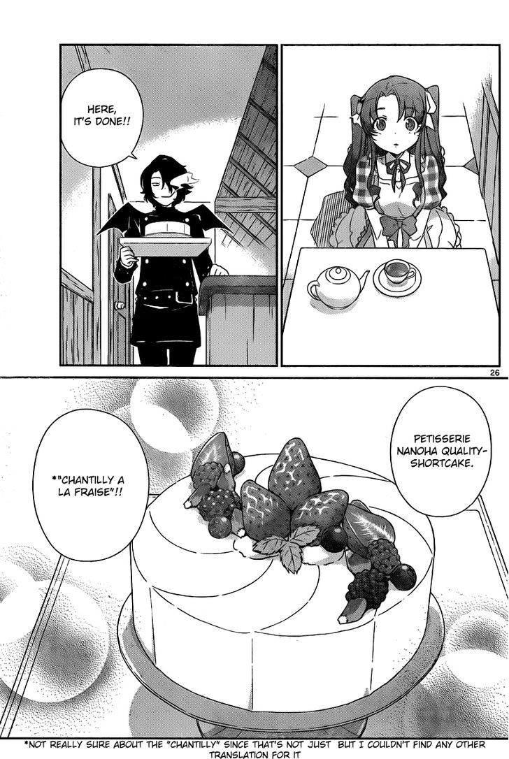 Nanoha Yougashiten no Ii Shigoto Chapter 1 page 28 - Chapter 1 : The strawberry short cake and the three brothers at the top of the hill