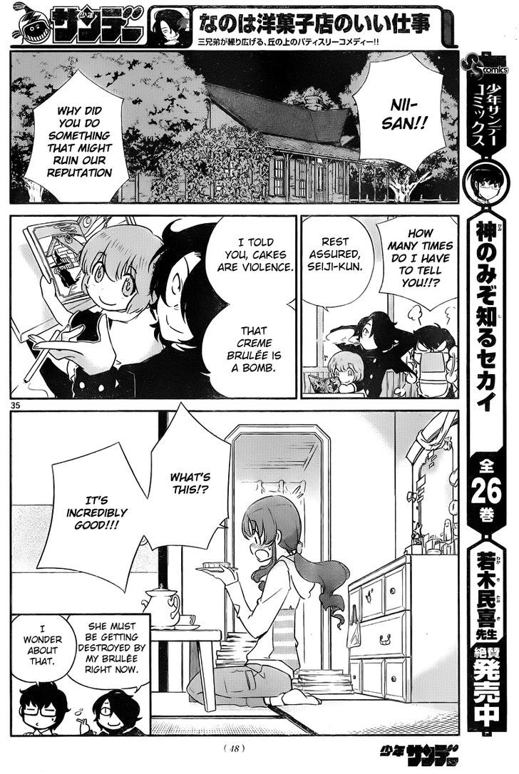 Nanoha Yougashiten no Ii Shigoto Chapter 1 page 37 - Chapter 1 : The strawberry short cake and the three brothers at the top of the hill