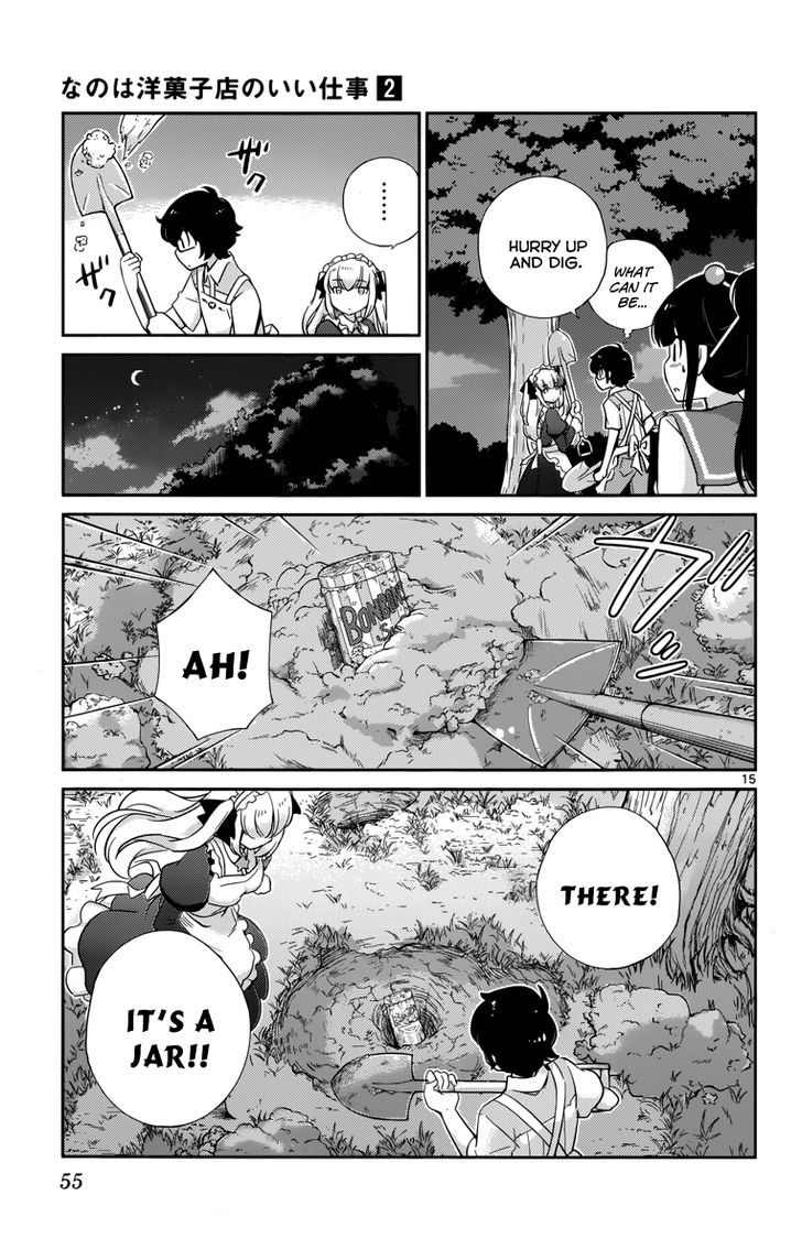 Nanoha Yougashiten no Ii Shigoto Chapter 11 page 17 - Chapter 11 : Theorist Girl and the 65Â°C Black Tea (3)