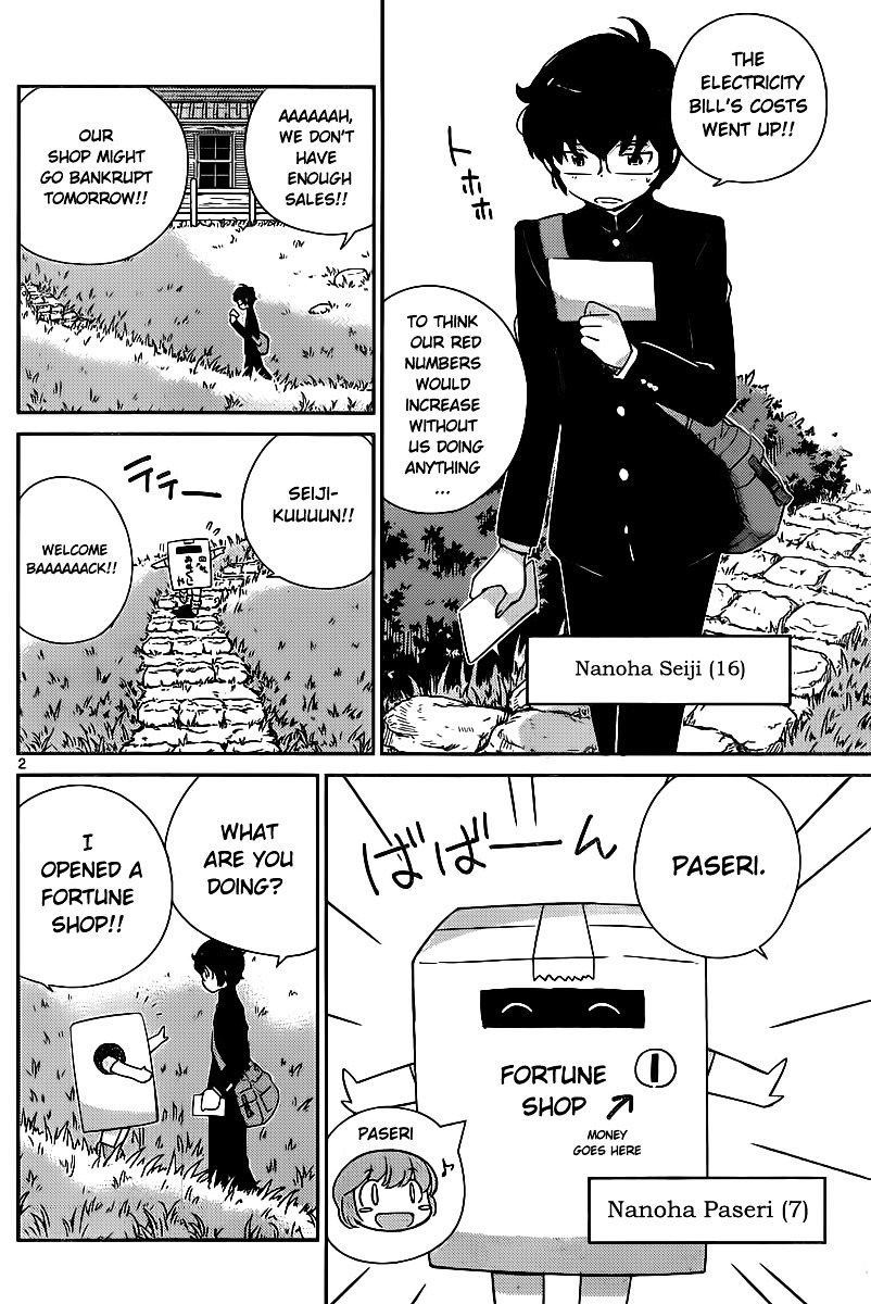 Nanoha Yougashiten no Ii Shigoto Chapter 2.2 page 3 - Chapter 2 v2 : The fluffy girl and the aromatic madeleines