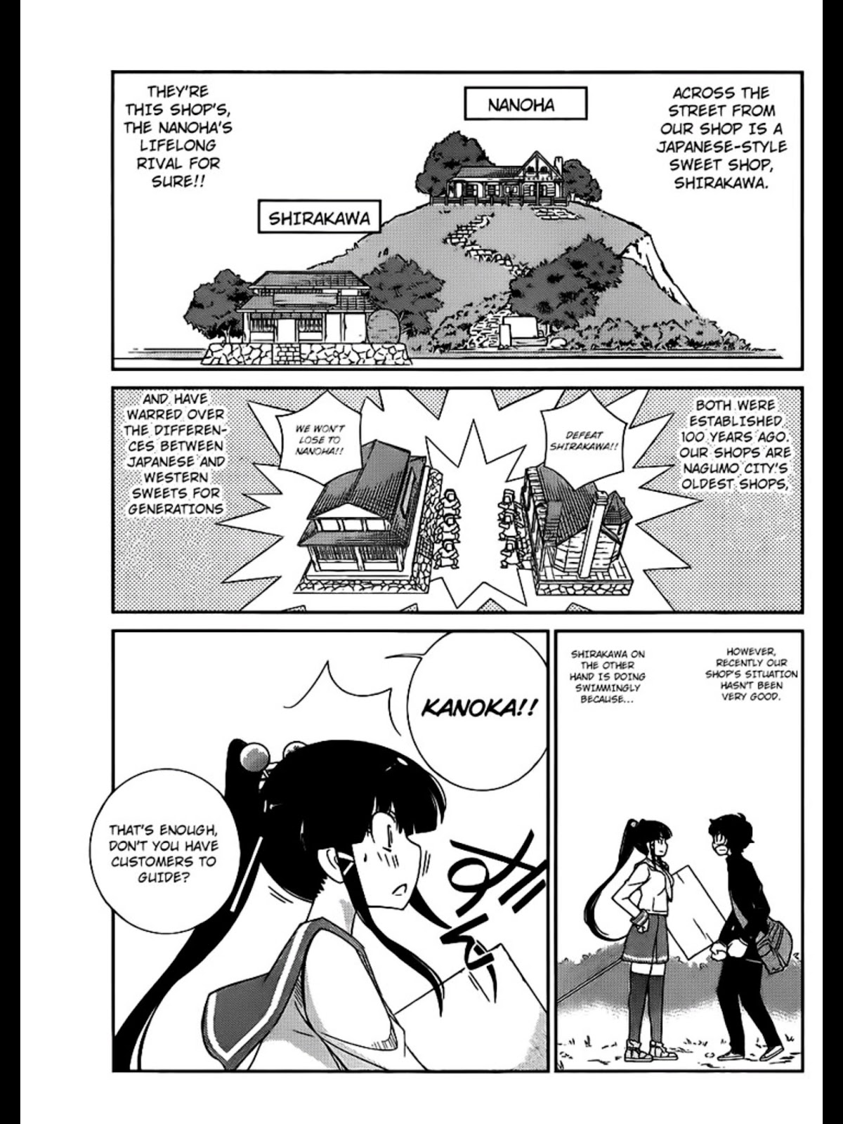 Nanoha Yougashiten no Ii Shigoto Chapter 3 page 8 - Chapter 3 : Brothers and Sisters, and Adzuki Macaron