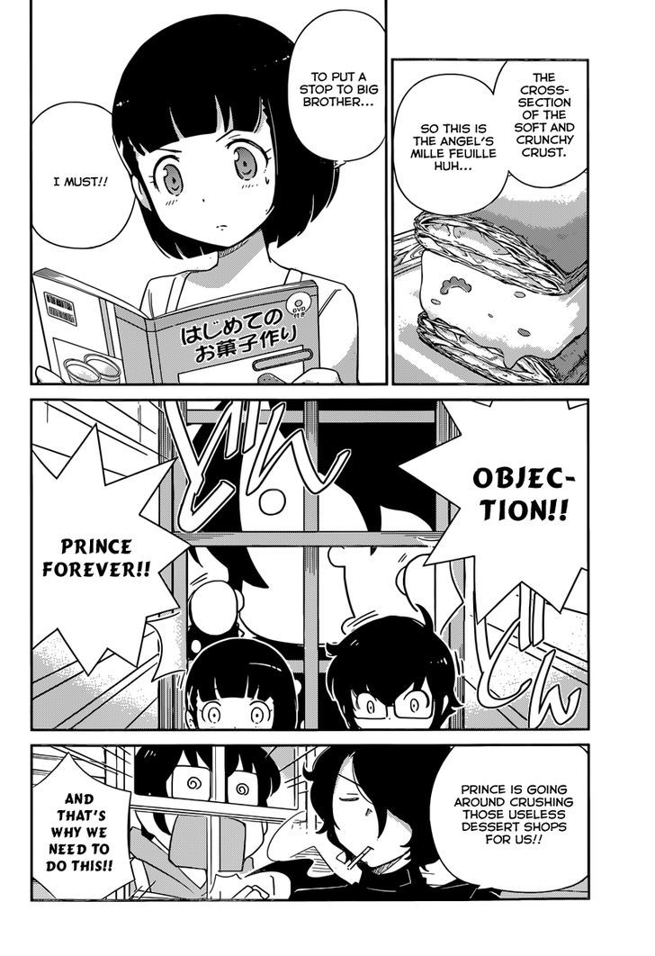 Nanoha Yougashiten no Ii Shigoto Chapter 6 page 3 - Chapter 6 : The things between Brother and Sister mille feuille (2)