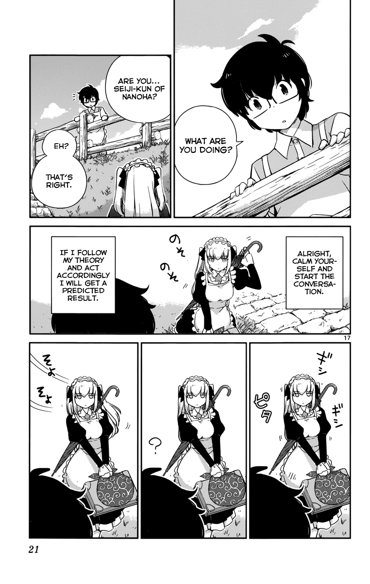 Nanoha Yougashiten no Ii Shigoto Chapter 9 page 23 - Chapter 9 : Theorist Girl and the 65°C Black Tea ①