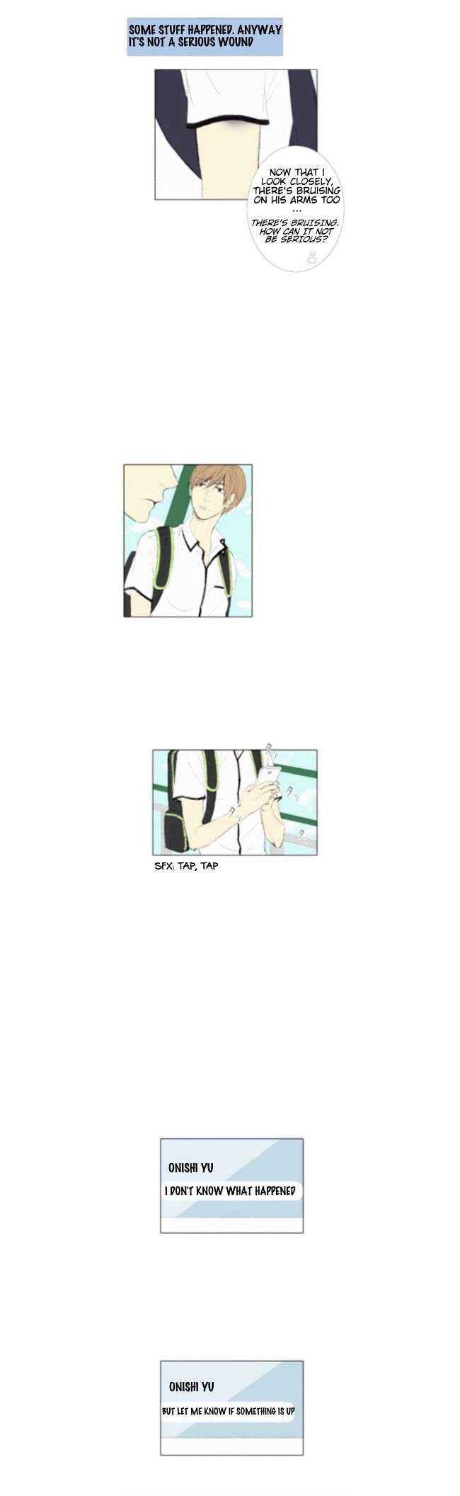 Nanohana Boys Chapter 10 page 3 - Chapter 10 : End of term exams (3)