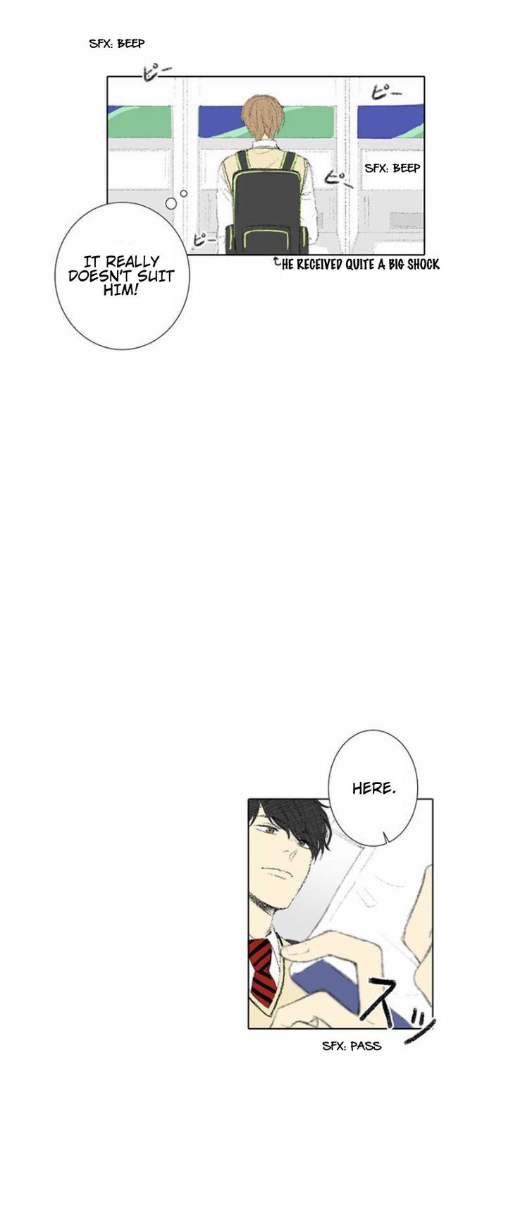 Nanohana Boys Chapter 16 page 14 - Chapter 16 : Red Light (1)