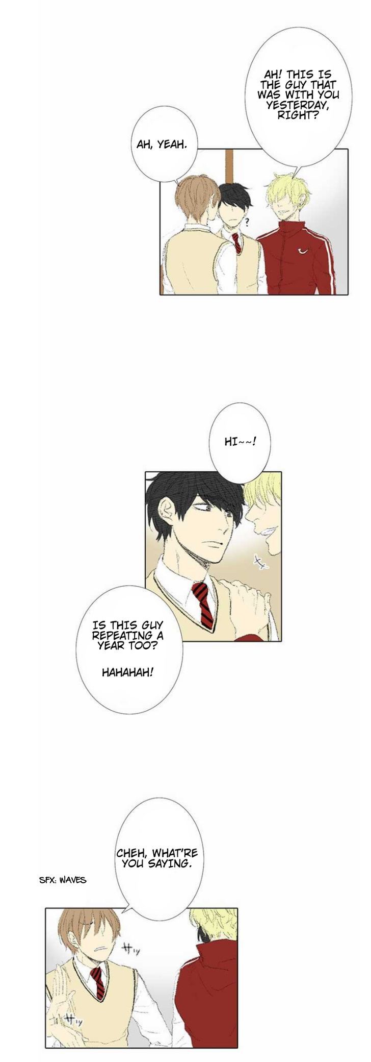 Nanohana Boys Chapter 16 page 24 - Chapter 16 : Red Light (1)
