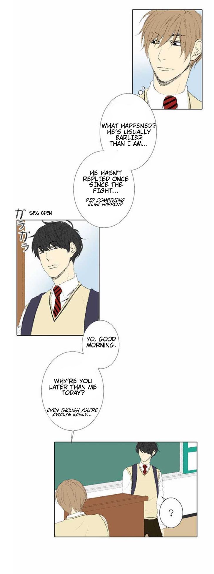 Nanohana Boys Chapter 18 page 3 - Chapter 18 : Red Light (3)