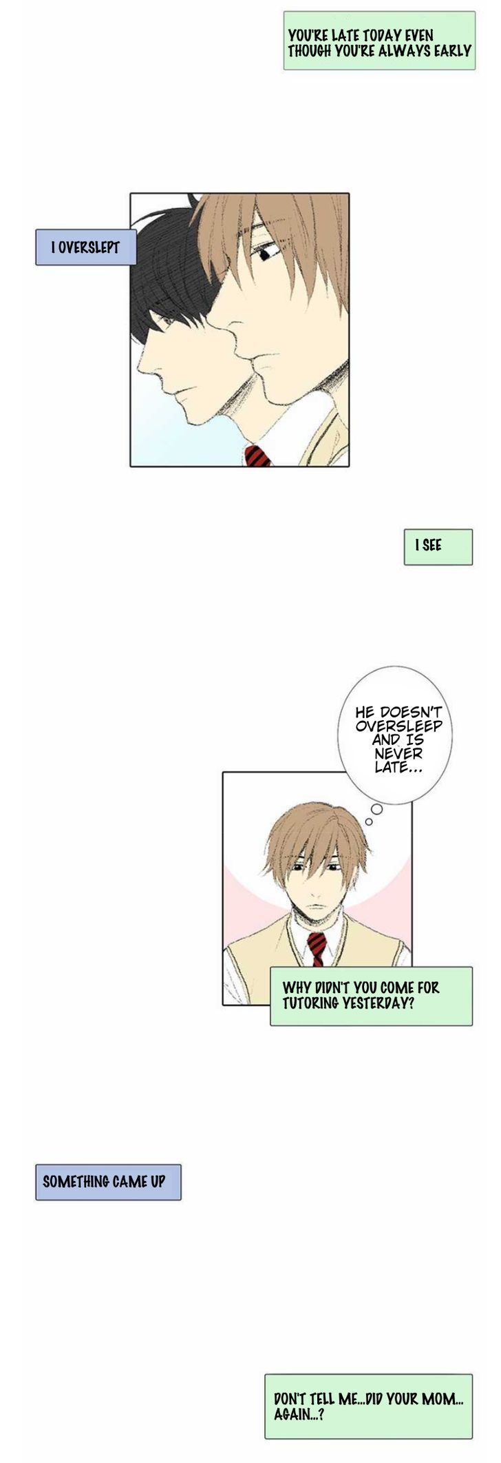 Nanohana Boys Chapter 18 page 4 - Chapter 18 : Red Light (3)