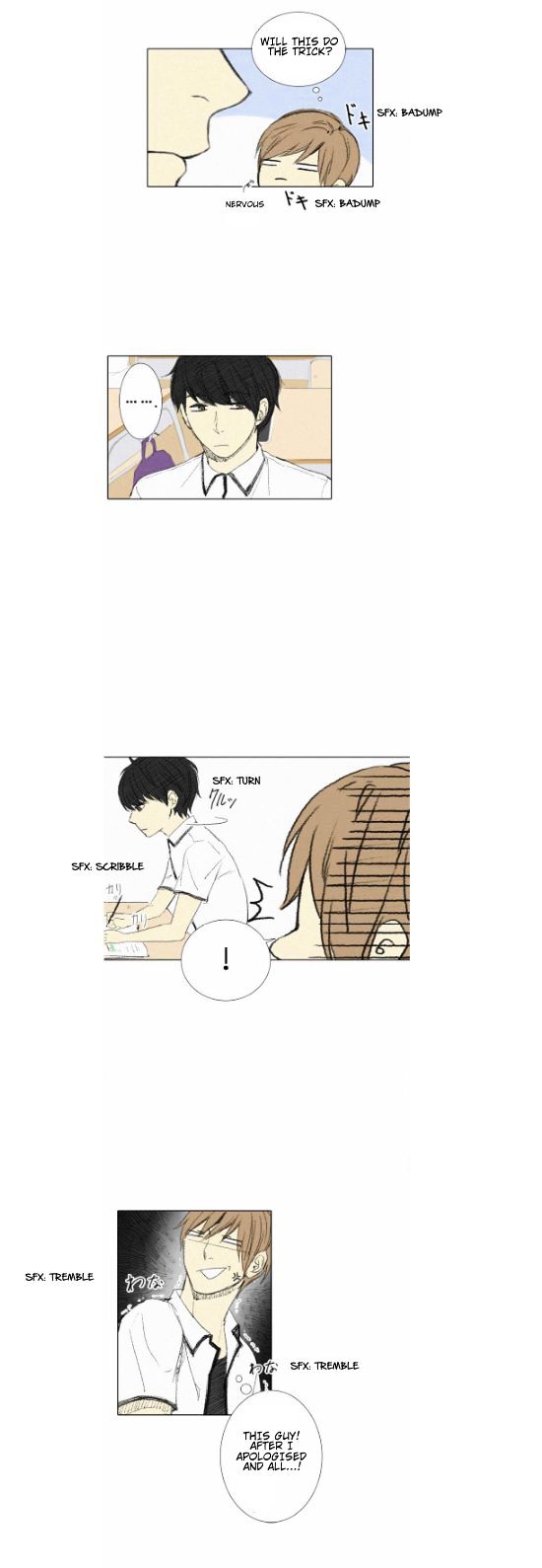 Nanohana Boys Chapter 2 page 13 - Chapter 2 : Was I found out? (2)