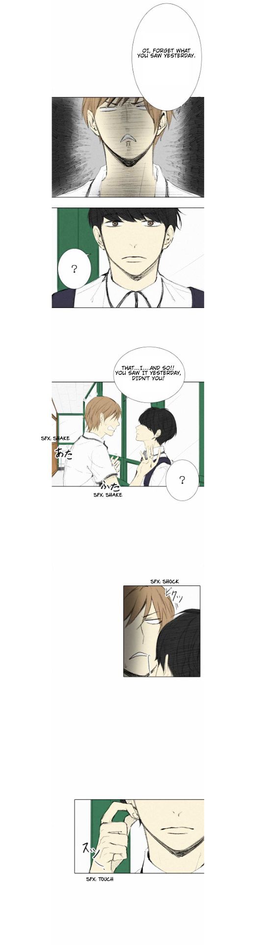 Nanohana Boys Chapter 2 page 4 - Chapter 2 : Was I found out? (2)