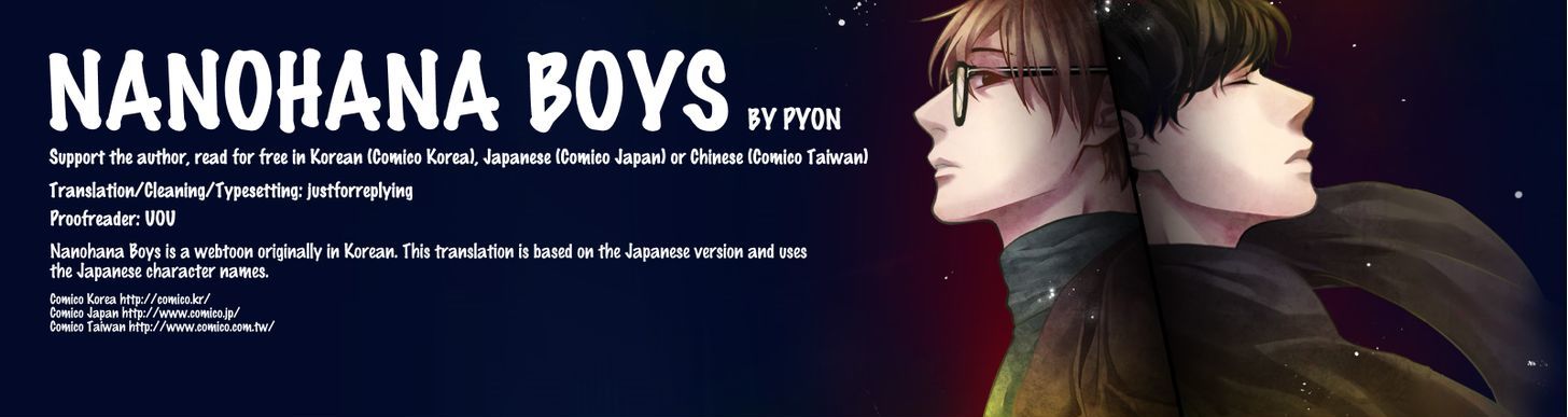 Nanohana Boys Chapter 21 page 1 - Chapter 21 : Real Friends (1)