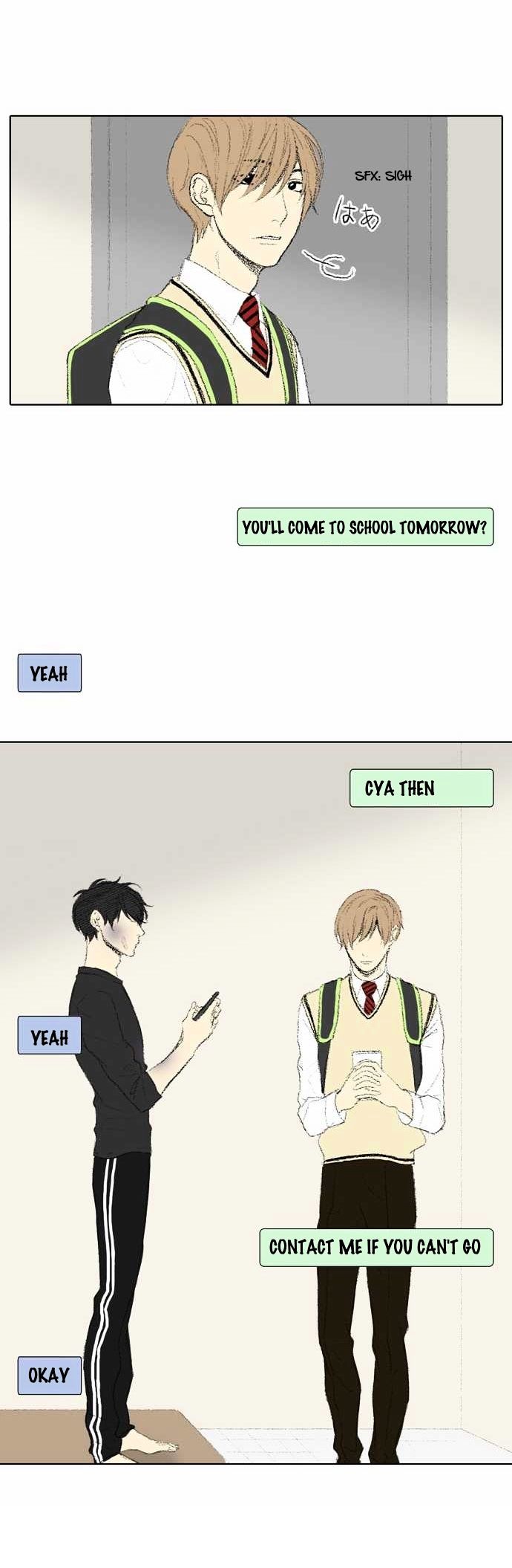 Nanohana Boys Chapter 22 page 18 - Chapter 22 : Real Friends (2)