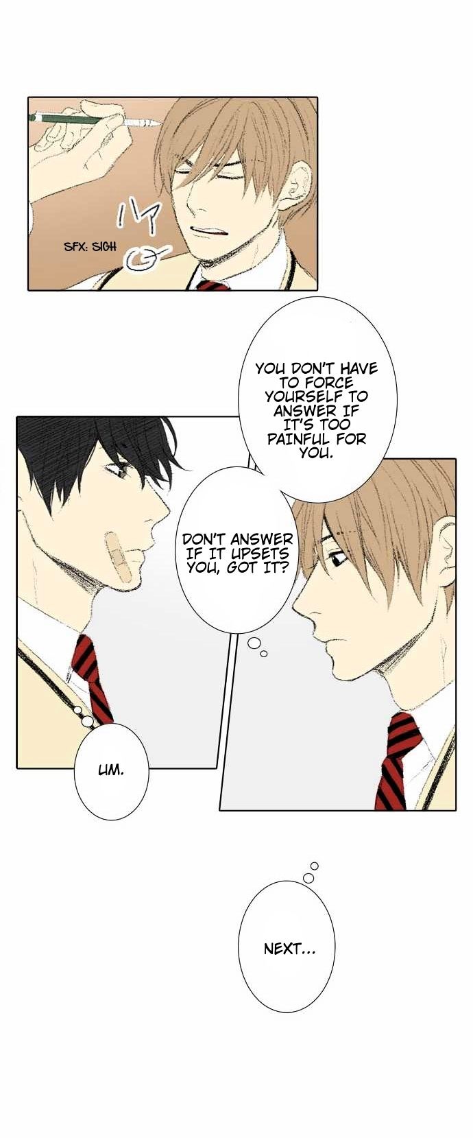 Nanohana Boys Chapter 24 page 14 - Chapter 24 : Real Friends (4)