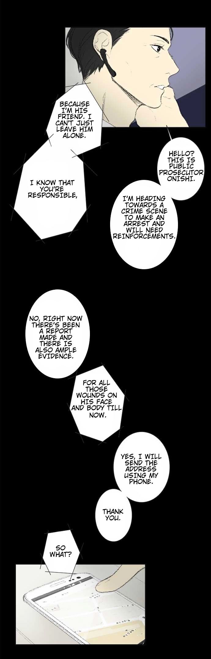Nanohana Boys Chapter 26 page 11 - Chapter 26 : Real Friends (6)