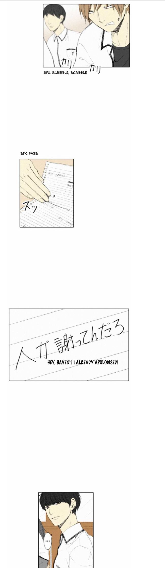 Nanohana Boys Chapter 3 page 3 - Chapter 3 : Was I found out? (3)