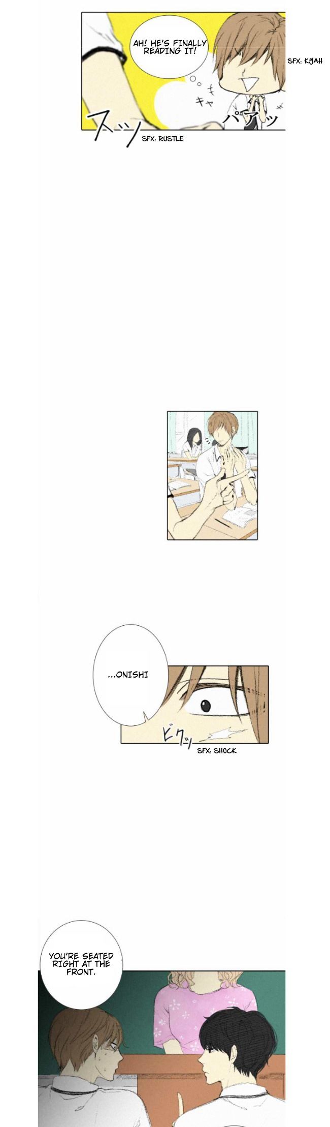 Nanohana Boys Chapter 3 page 4 - Chapter 3 : Was I found out? (3)