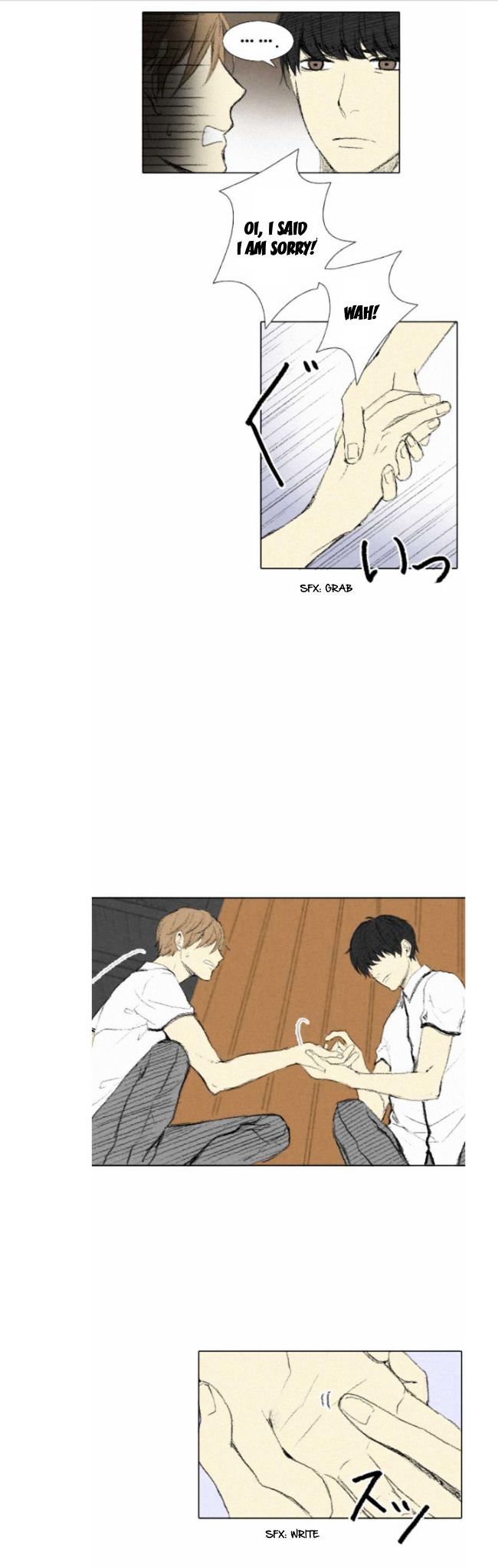 Nanohana Boys Chapter 3 page 7 - Chapter 3 : Was I found out? (3)