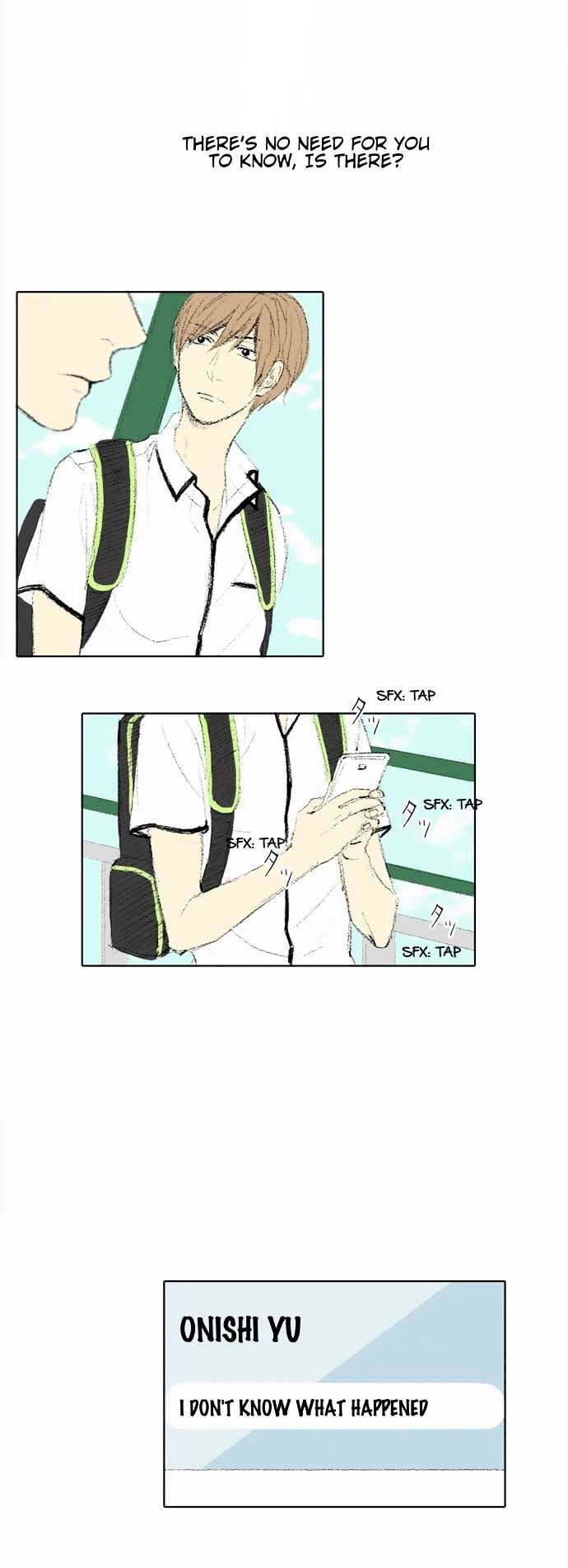 Nanohana Boys Chapter 30 page 8 - Chapter 30 : Don't Look
