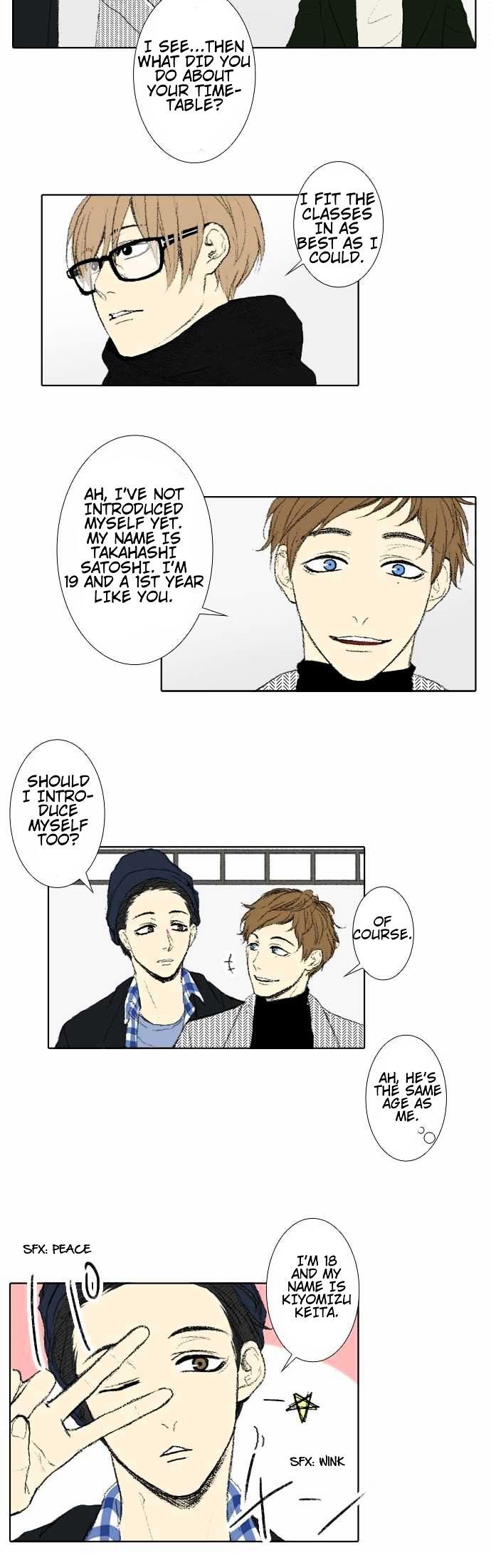 Nanohana Boys Chapter 35 page 4 - Chapter 35 : Restart (2)