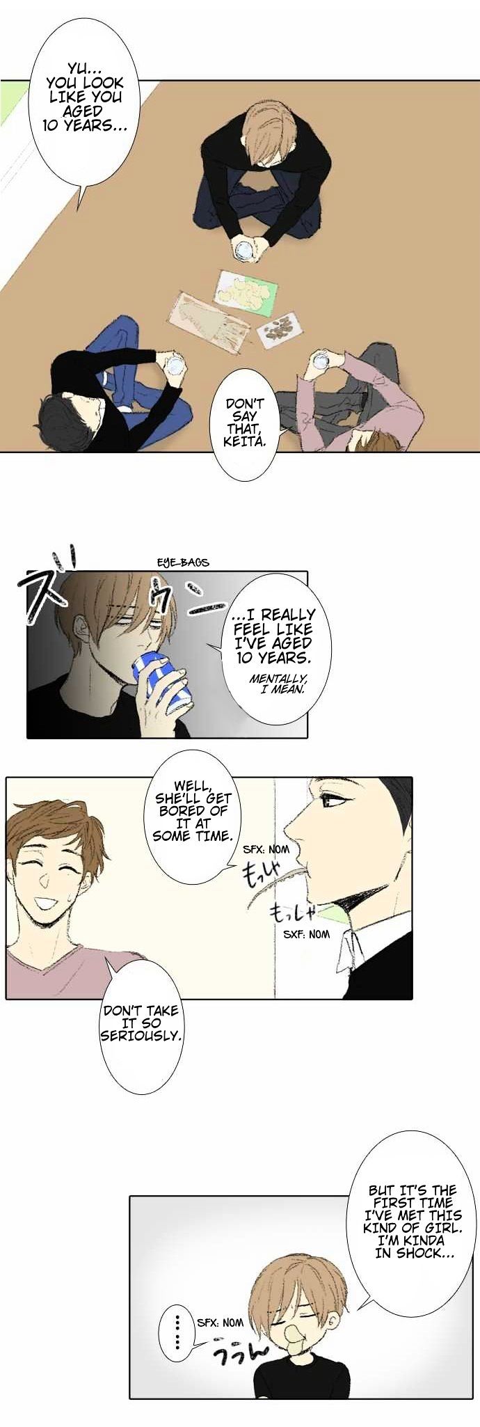 Nanohana Boys Chapter 38 page 9 - Chapter 38 : Sigh (2)