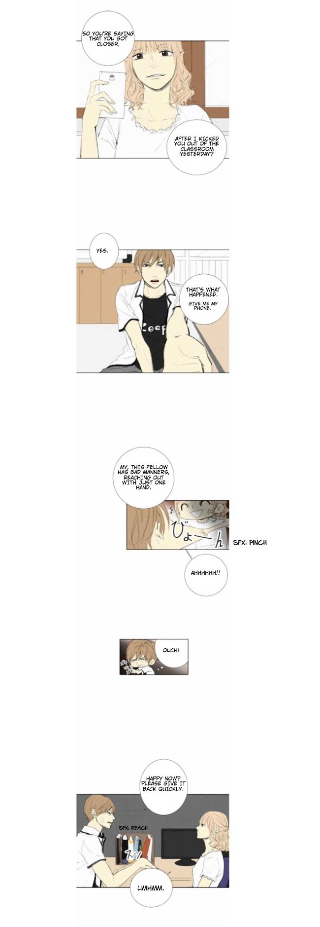 Nanohana Boys Chapter 4 page 13 - Chapter 4 : Was I found out? (4)