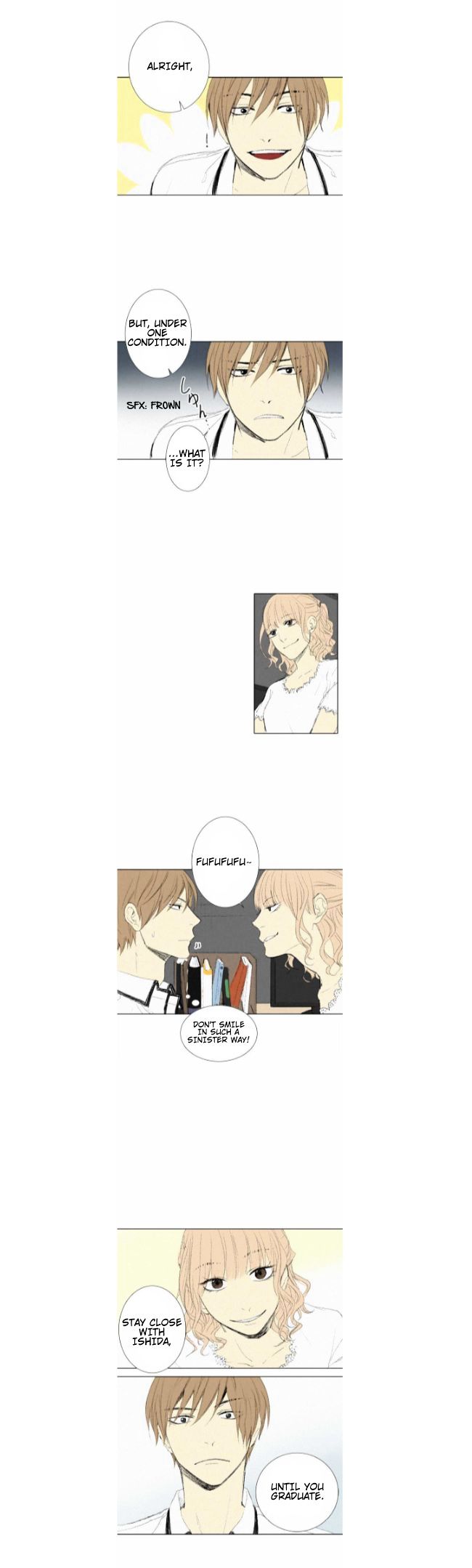 Nanohana Boys Chapter 4 page 14 - Chapter 4 : Was I found out? (4)