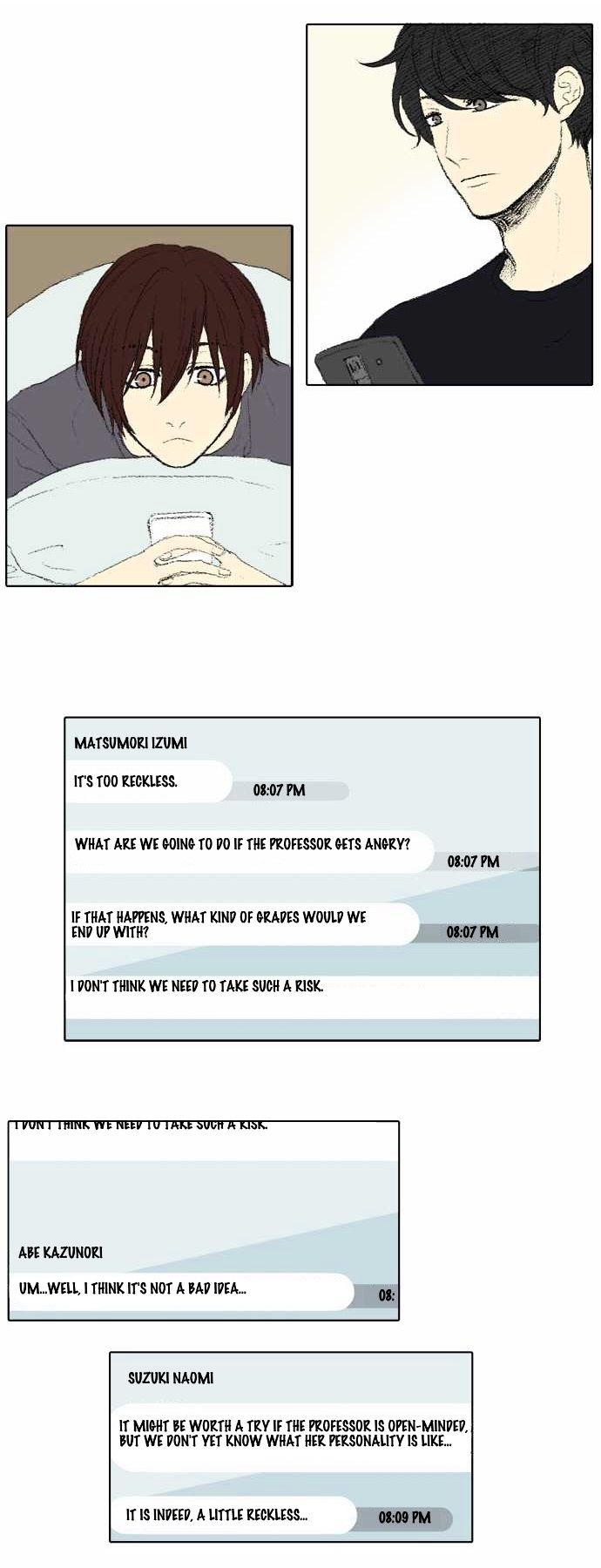 Nanohana Boys Chapter 40 page 4 - Chapter 40 : Foretell (1)
