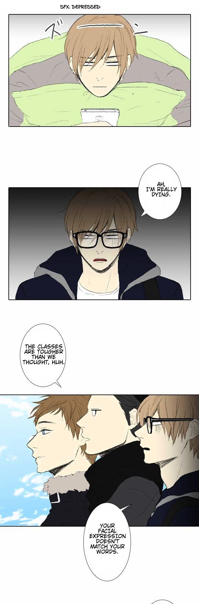 Nanohana Boys Chapter 41 page 14 - Chapter 41 : Foretell (2)