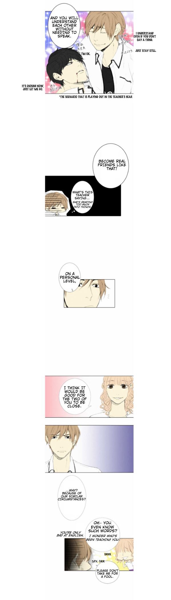 Nanohana Boys Chapter 5 page 3 - Chapter 5 : A real friend (1)