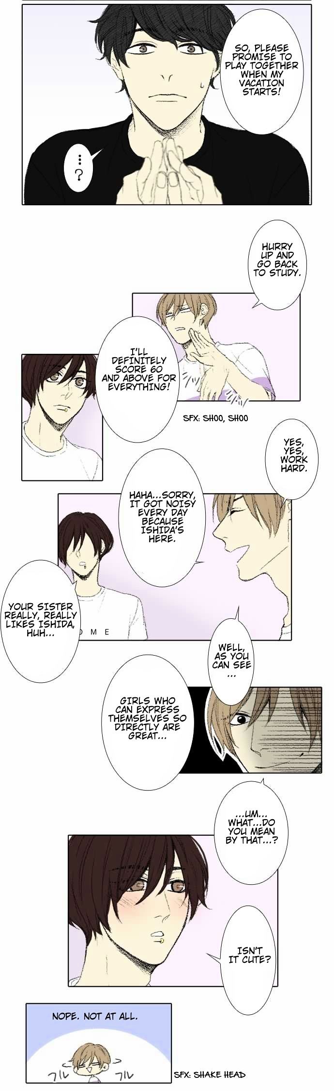 Nanohana Boys Chapter 54 page 4 - Chapter 54 : Search For a Hobby
