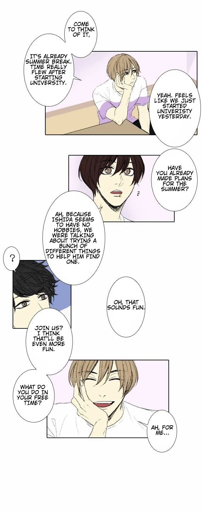 Nanohana Boys Chapter 54 page 5 - Chapter 54 : Search For a Hobby