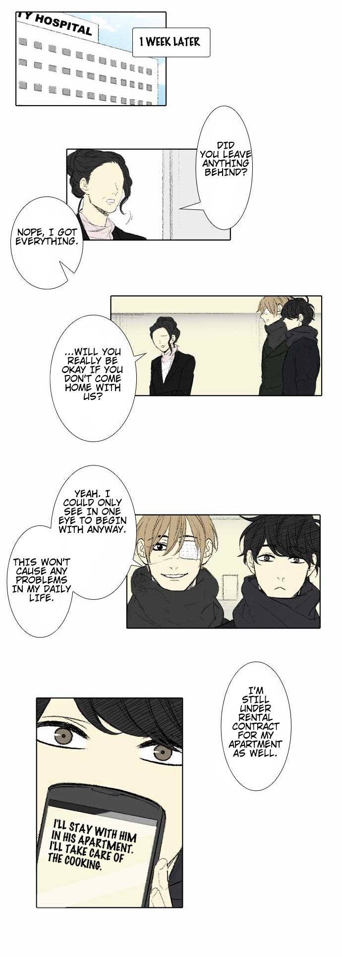 Nanohana Boys Chapter 61 page 11 - Chapter 61 : Hospital (2)
