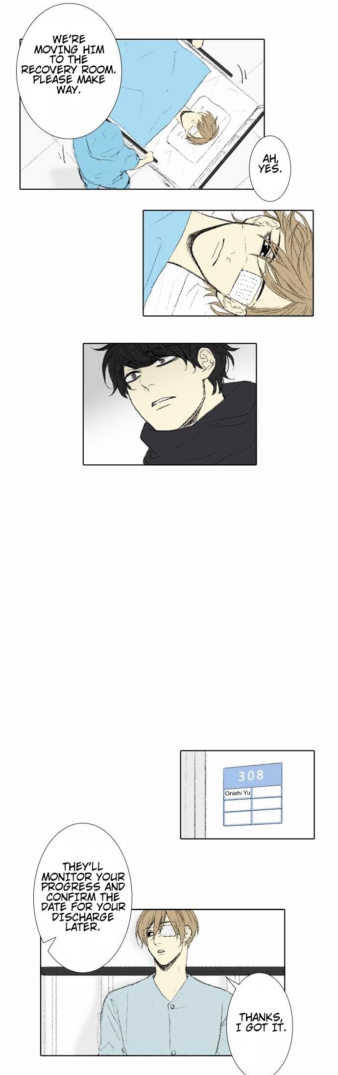 Nanohana Boys Chapter 61 page 8 - Chapter 61 : Hospital (2)