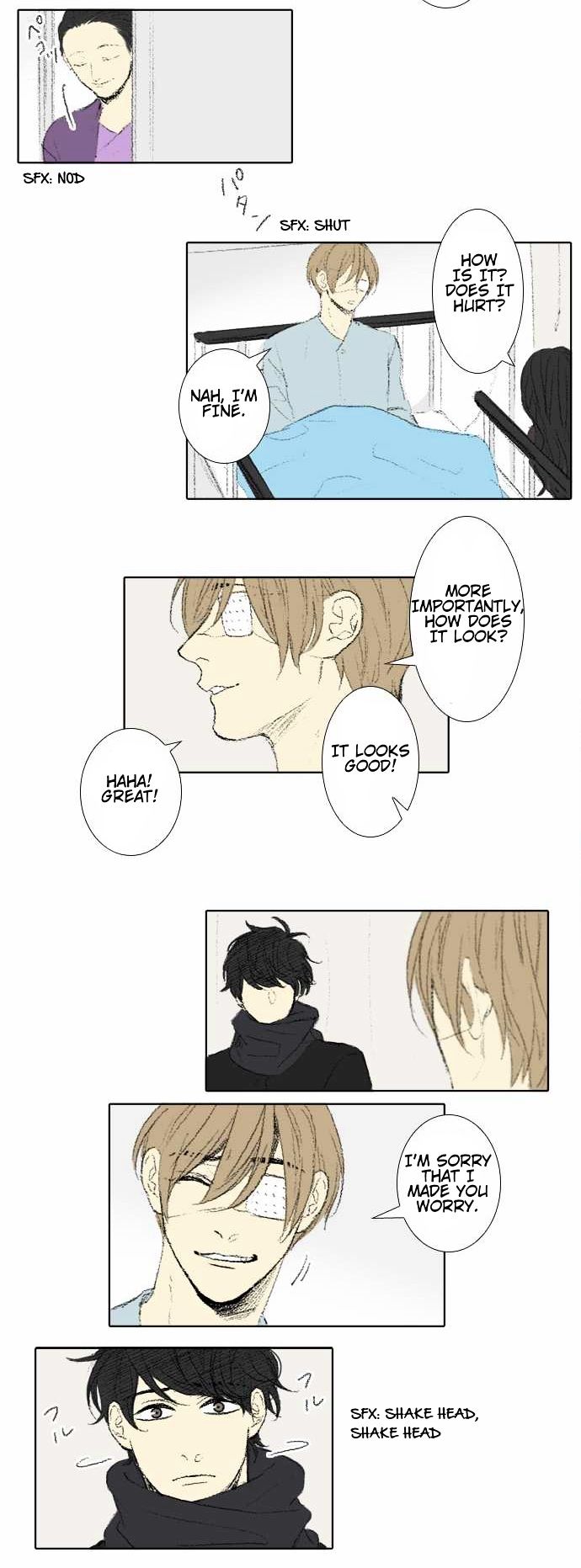 Nanohana Boys Chapter 61 page 9 - Chapter 61 : Hospital (2)