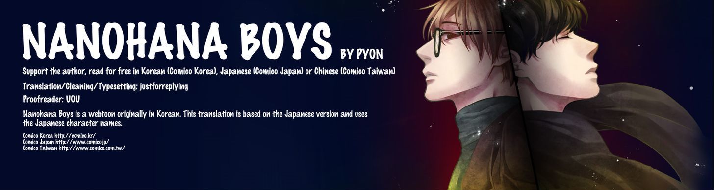 Nanohana Boys Chapter 7 page 1 - Chapter 7 : A real friend (3)