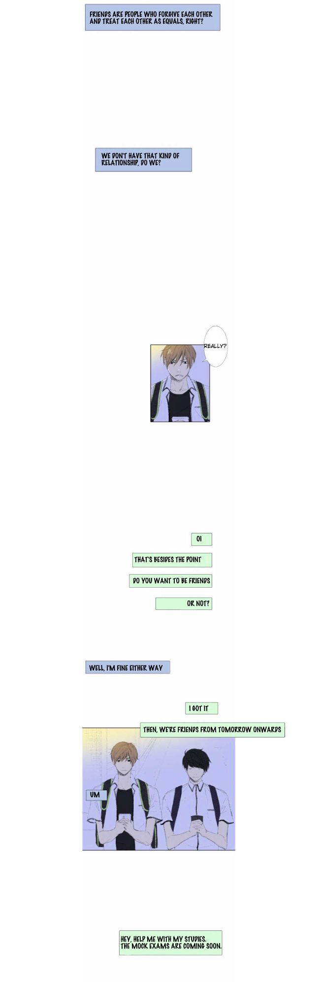 Nanohana Boys Chapter 7 page 8 - Chapter 7 : A real friend (3)